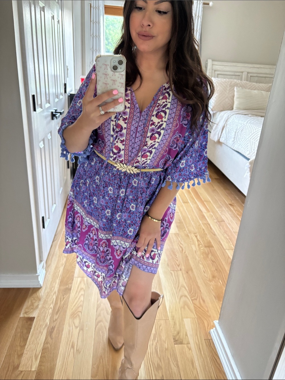 Rusttydustty beachy boho dress